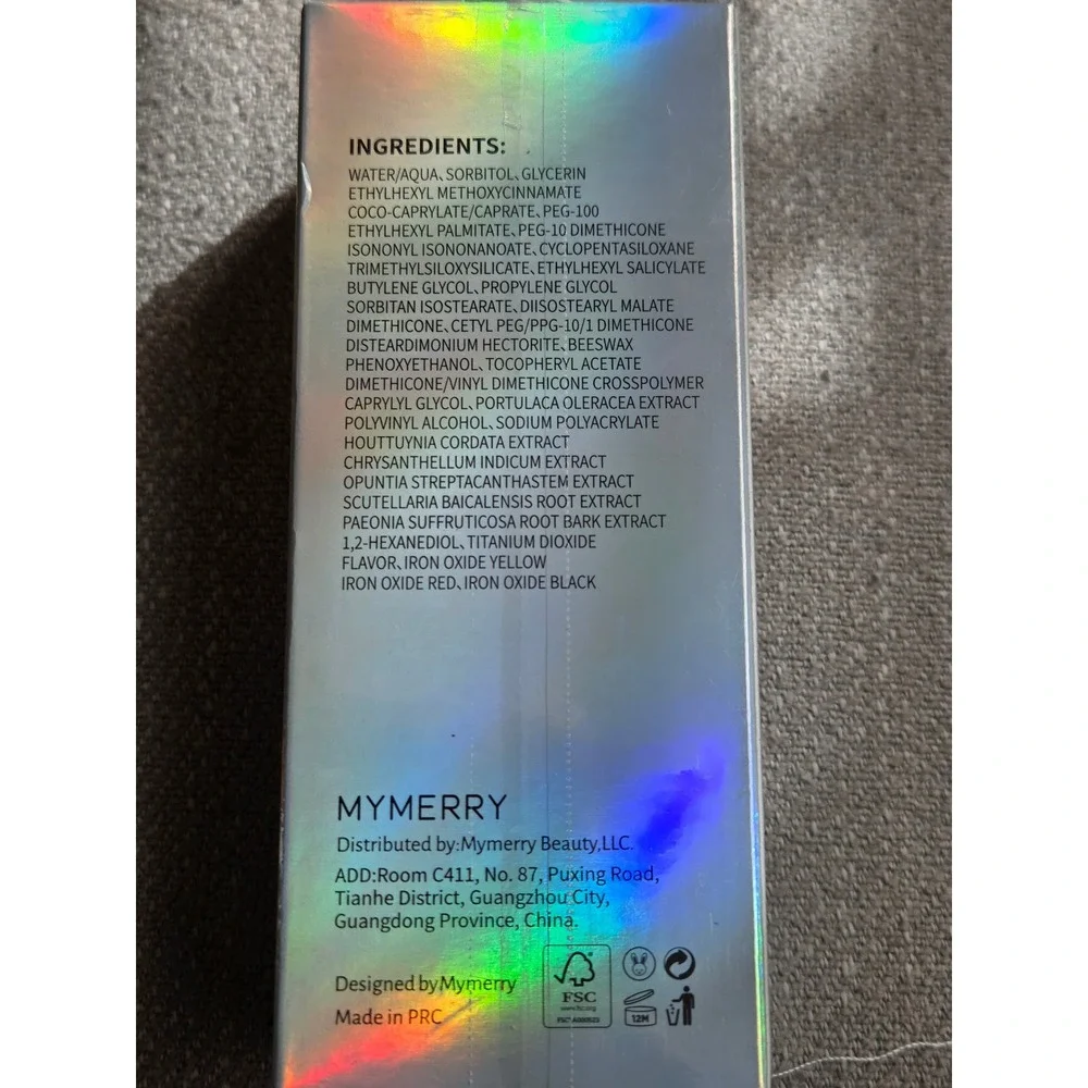 MYMERRY Smart Color Changing Foundation SPF 15 Neutral Fair 30ml with Brush Set